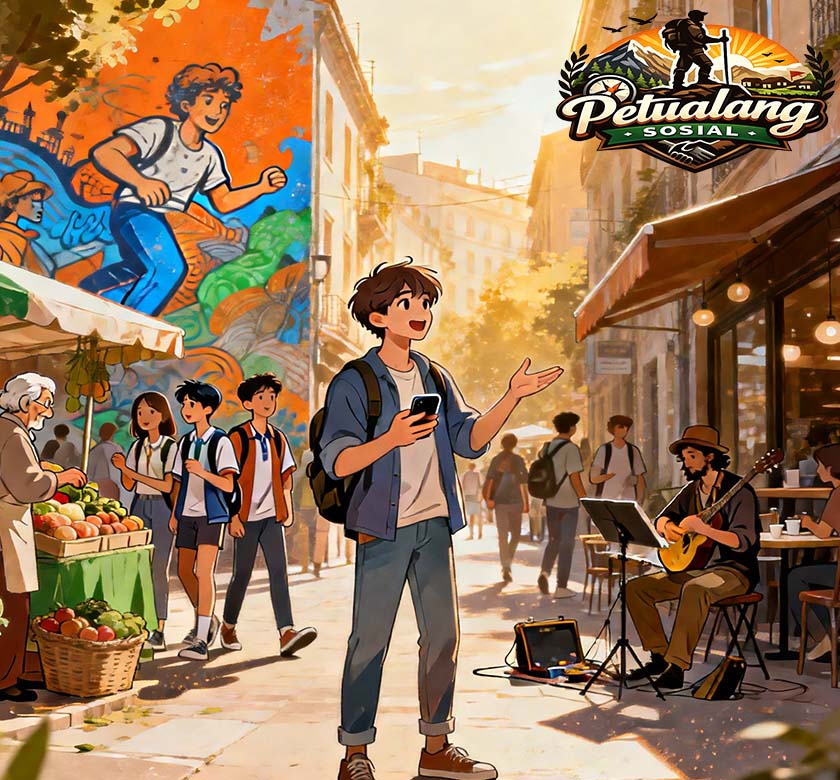 Petualang Sosial Menjelajah Lingkaran Pergaulan Baru