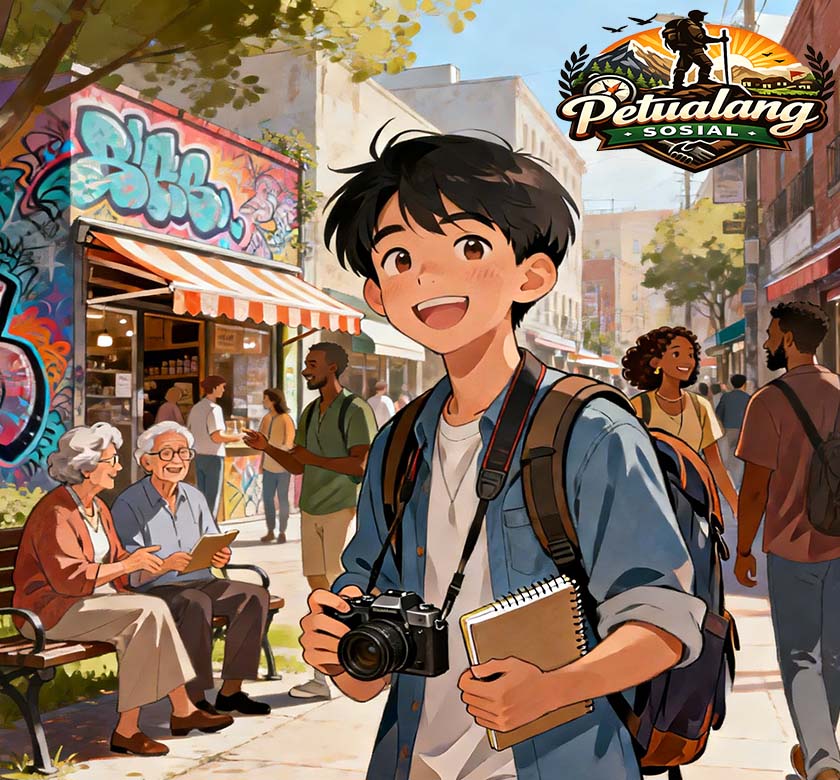 Petualang Sosial Dari Kota ke Komunitas