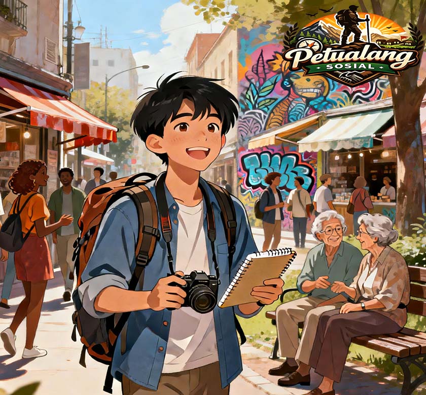 Petualang Sosial dan Seni Menghubungkan Orang